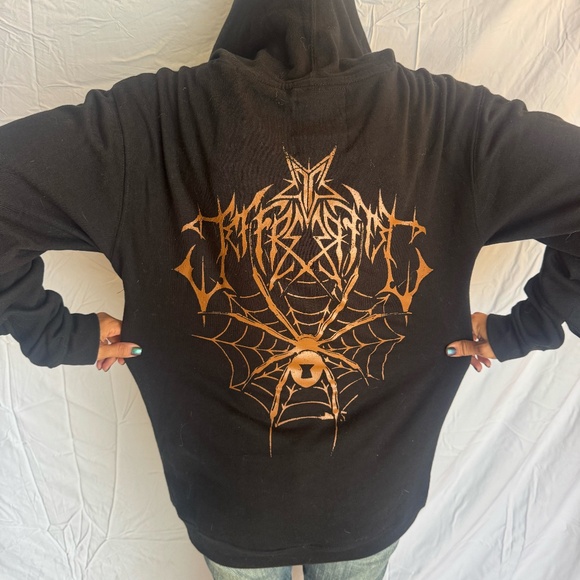 Jeffree Star Jackets & Blazers - Jeffree Star black widow hoodie